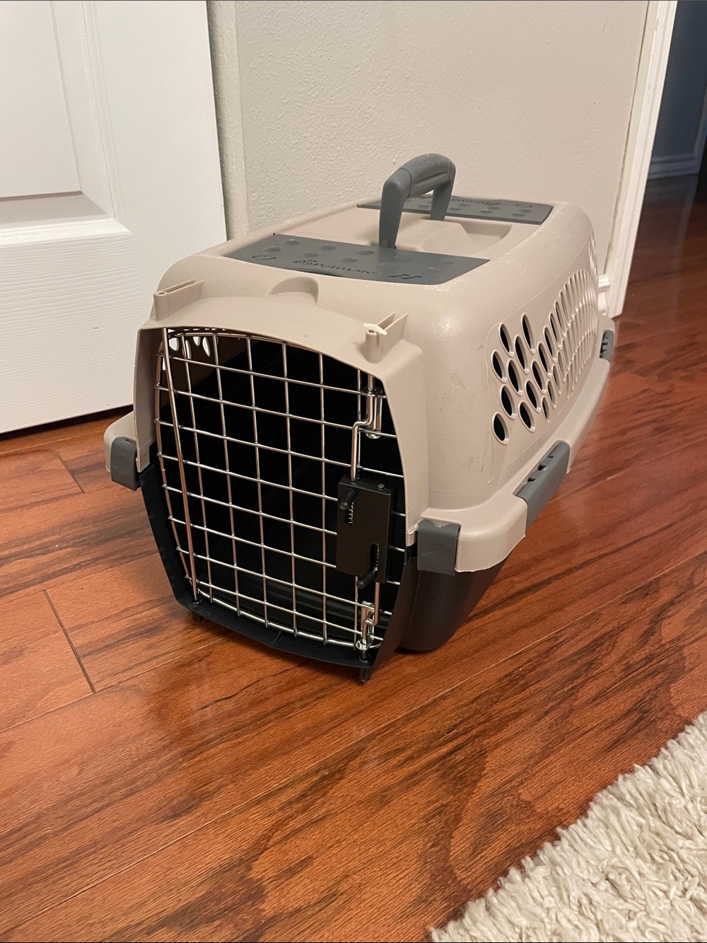 Petmate Small Pet Taxi 19” Travel Taxi Crate For Cats or Small Dogs Great Shape